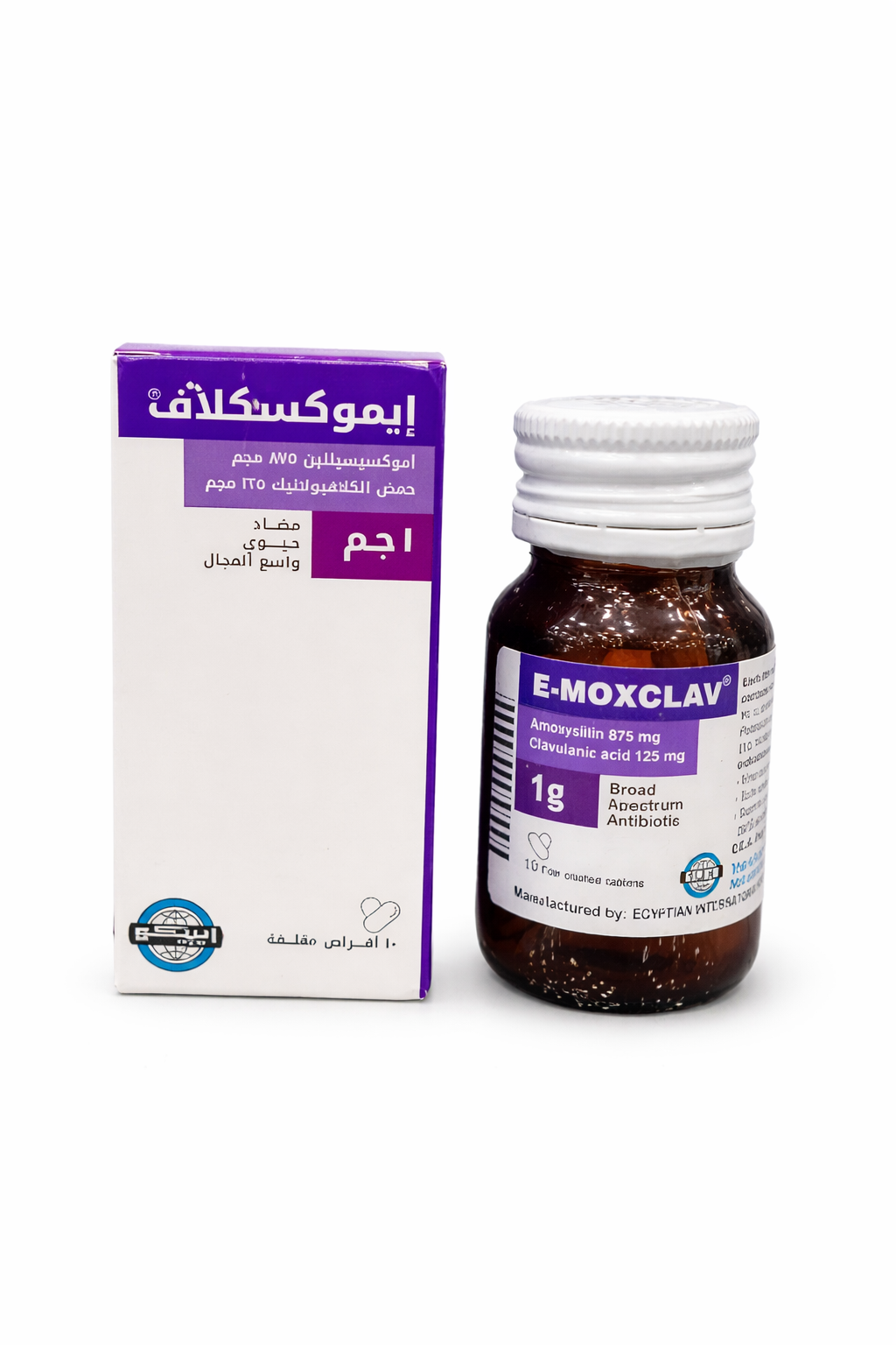 E-MOXCLAV 1 GM 10 TAB س.ج