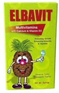 ELBAVIT MULTIVITAMINS SYRUP 60 ML س.ق