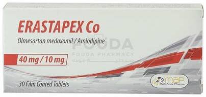 ERASTAPEX CO 40/10 MG 30 TAB
