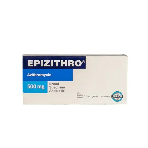 EPIZITHRO 500 MG 3 CAPS