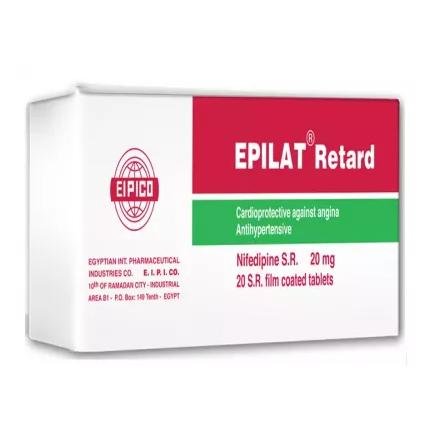 EPILAT RETARD 20 MG 20 TAB س.ج