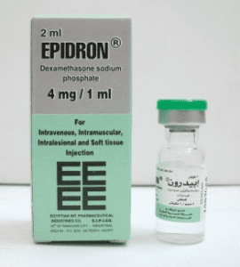 EPIDRON 2 ML 4 MG/ML INJECT س.ج