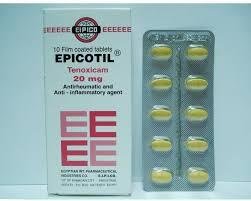 EPICOTIL 20 MG 10 TAB س.ج