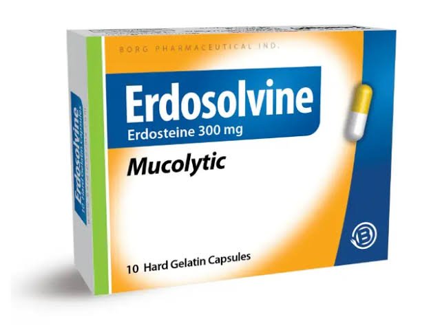 ERDOSOLVINE 300 MG 10 TAB