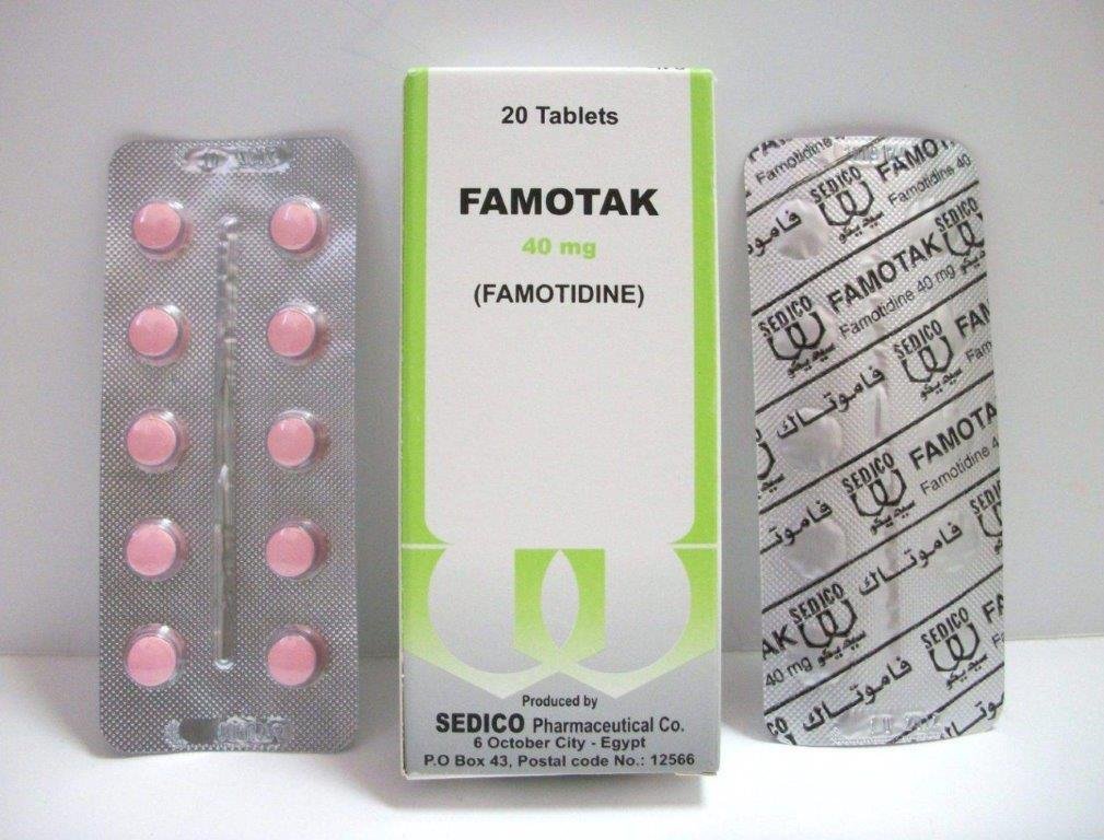FAMOTAK 40 MG 20 TAB س.ج