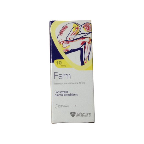 FAM 10 MG 30 TAB س.ج