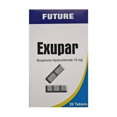 EXUPAR 15 MG 20 TAB