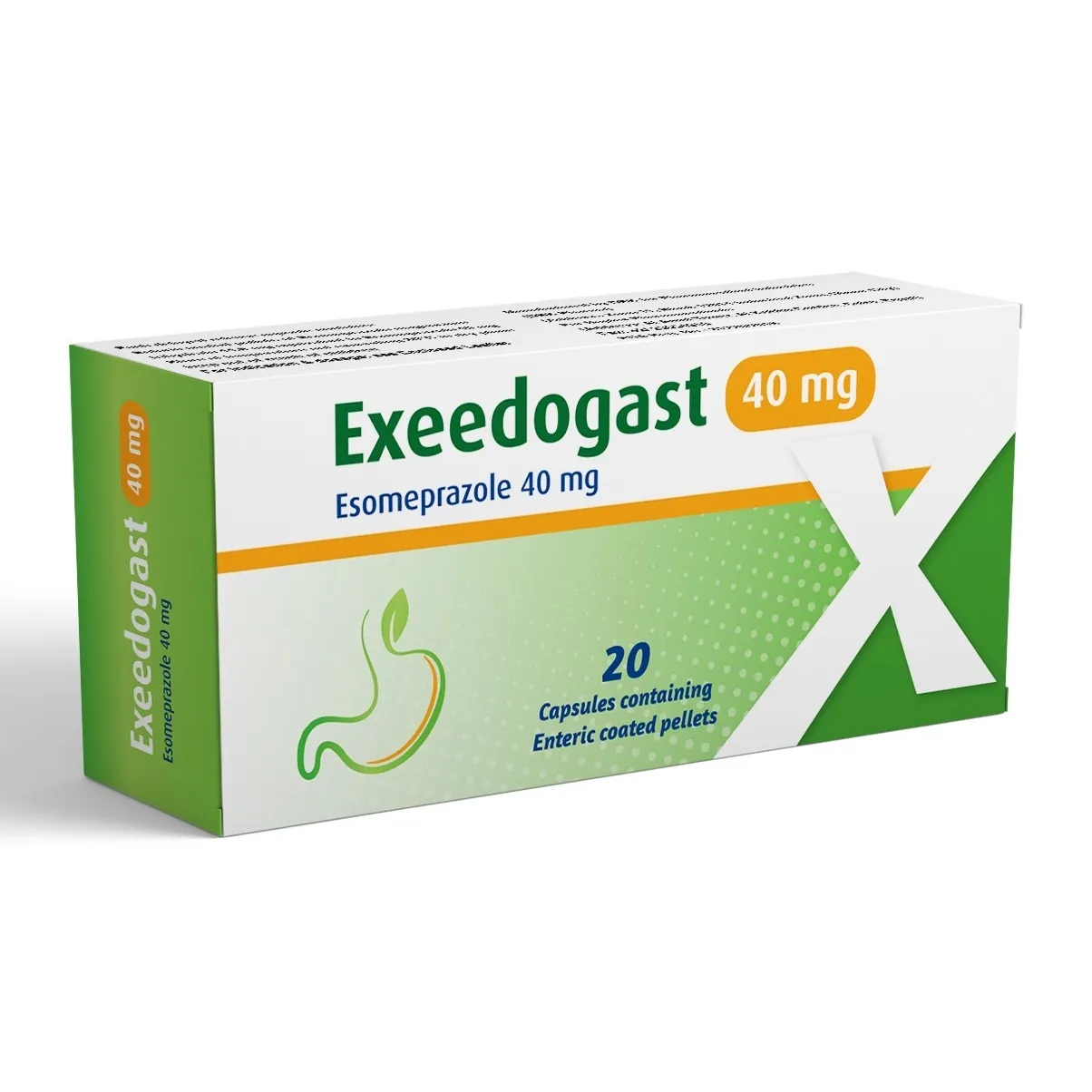 EXEEDOGAST 40 MG 20 CAP