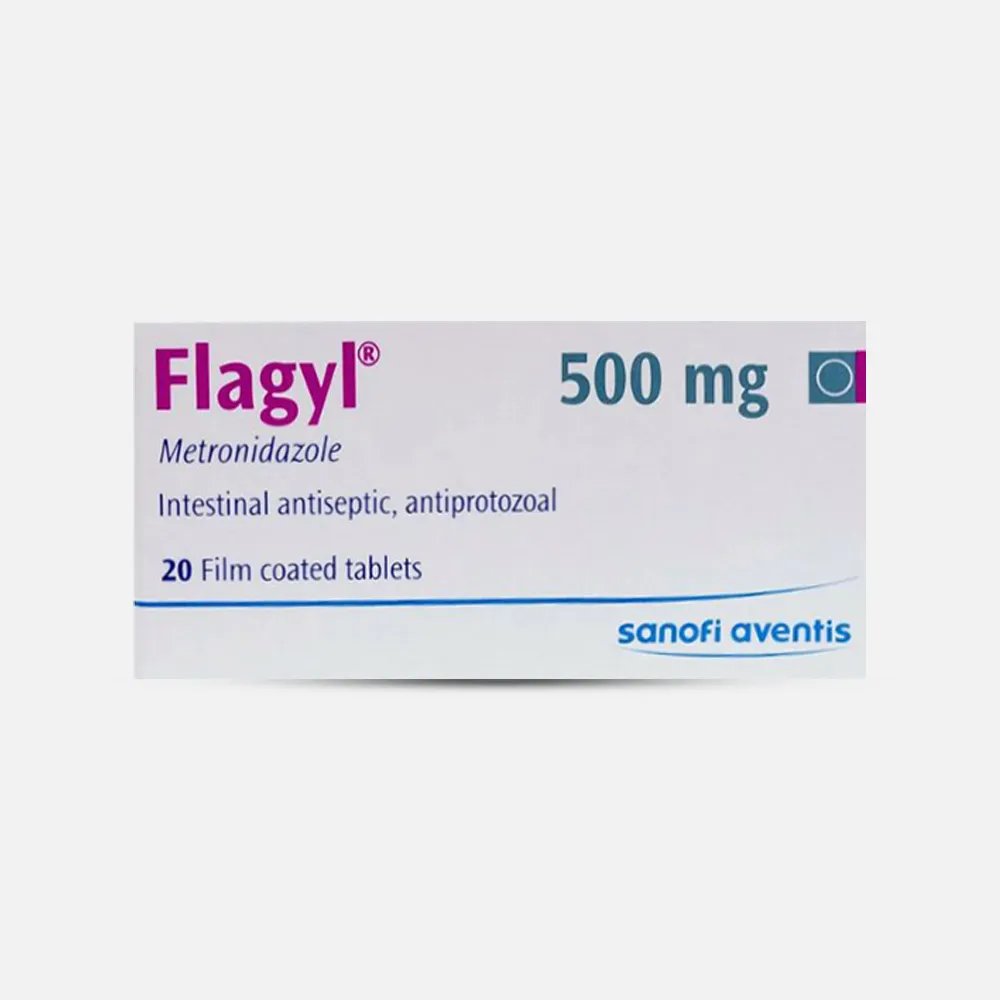 FLAGYL 500 MG 20 TAB س.ج