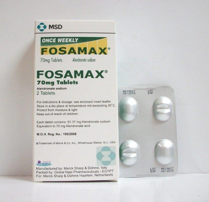 FOSAMAX 70 MG 2 TAB