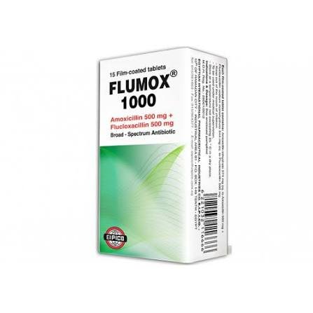 FLUMOX 1000 MG 15 CAPS