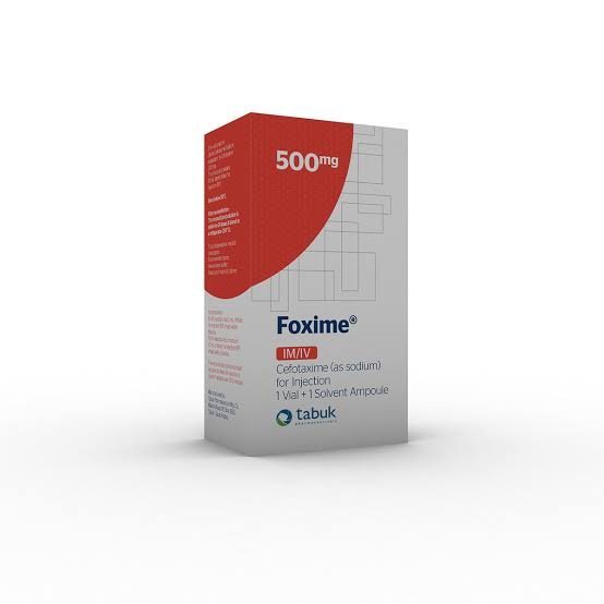 FOXIME 500 MG I.M I.V I VIAL
