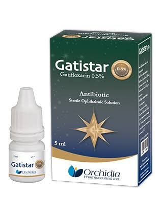 GATISTAR SOLUTION 0.5 MG 5 ML س.ج