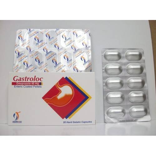 GASTROLOC 40 MG 20 CAP