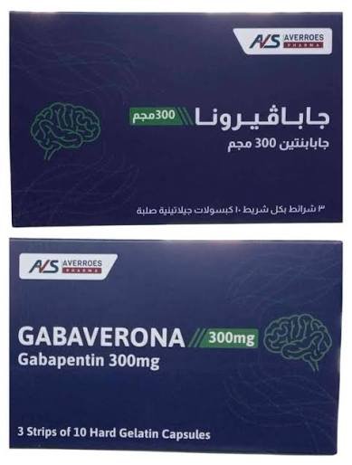 GABAVERONA 300 MG 30 CAP