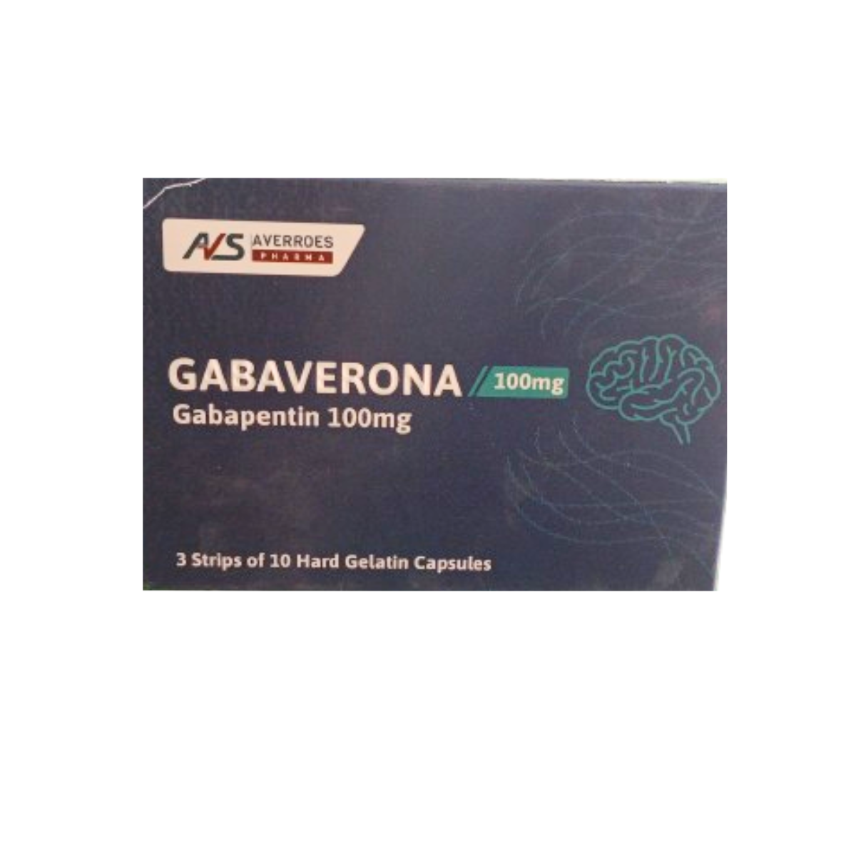 GABAVERONA 100 MG 30 CAP