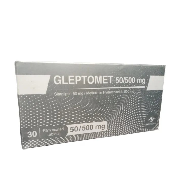 GLEPTOMET 50/500 MG 30 TAB
