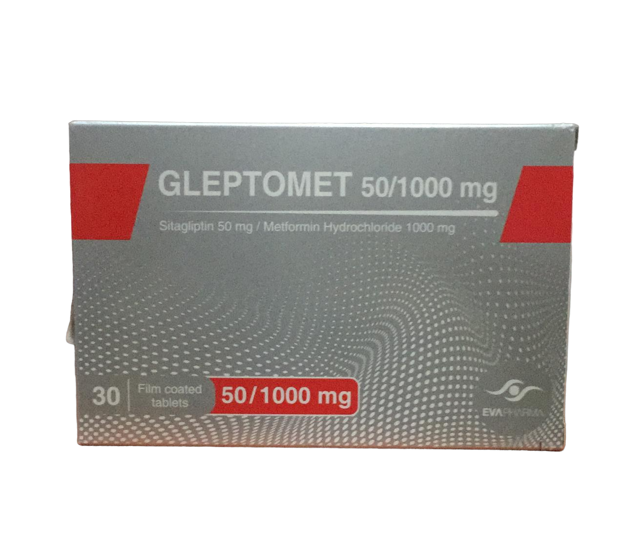 GLEPTOMET 50/1000 MG 30 TAB