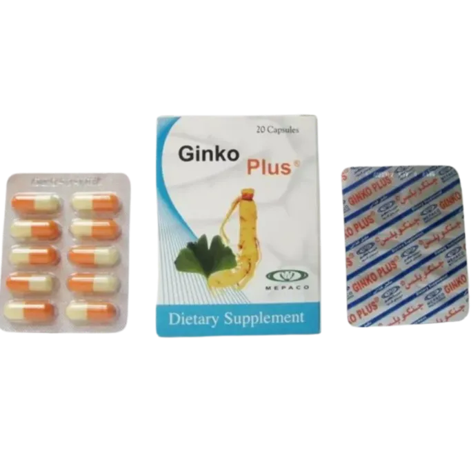 GINKO PLUS 50 MG 20 CAP س.ج