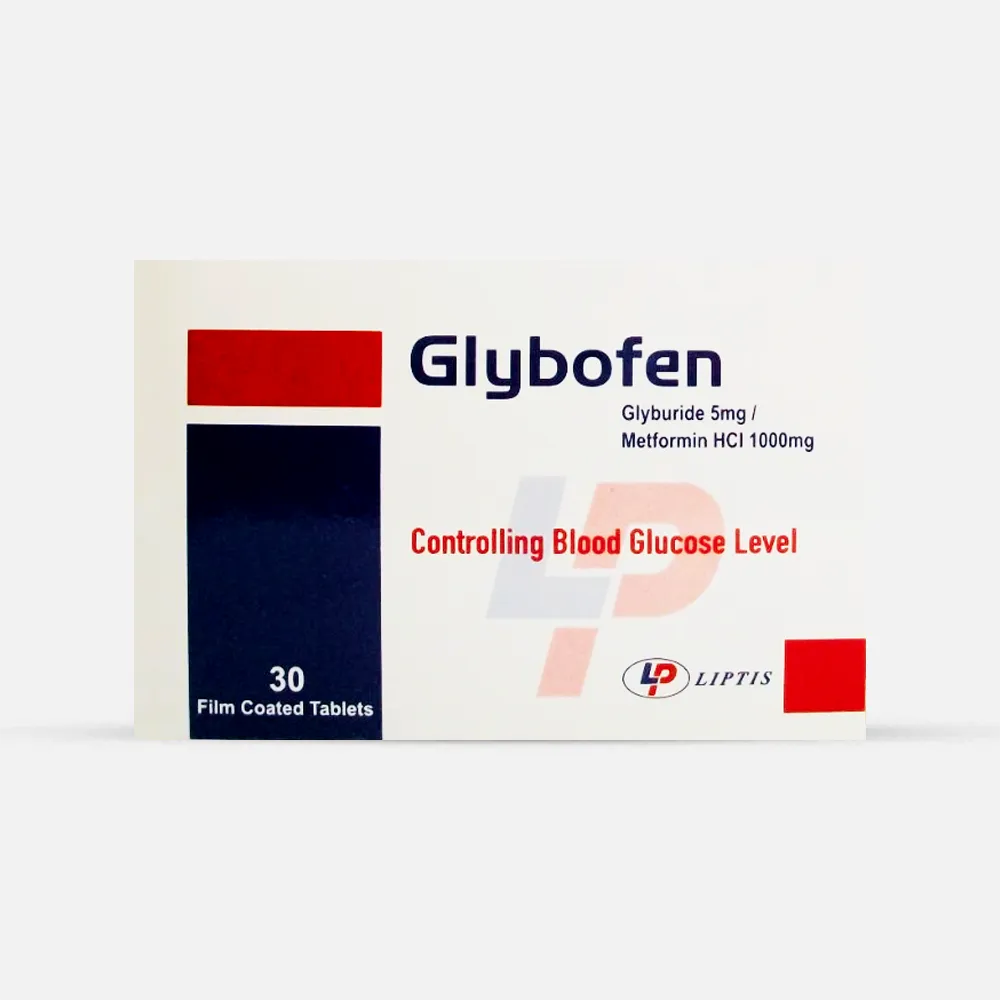 GLYBOFEN 5/1000 MG 30 TAB