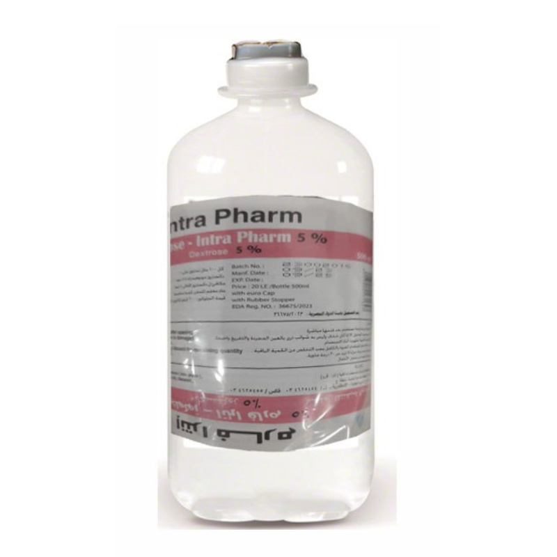 GLUCOSE 5% 500 ML س.ج2