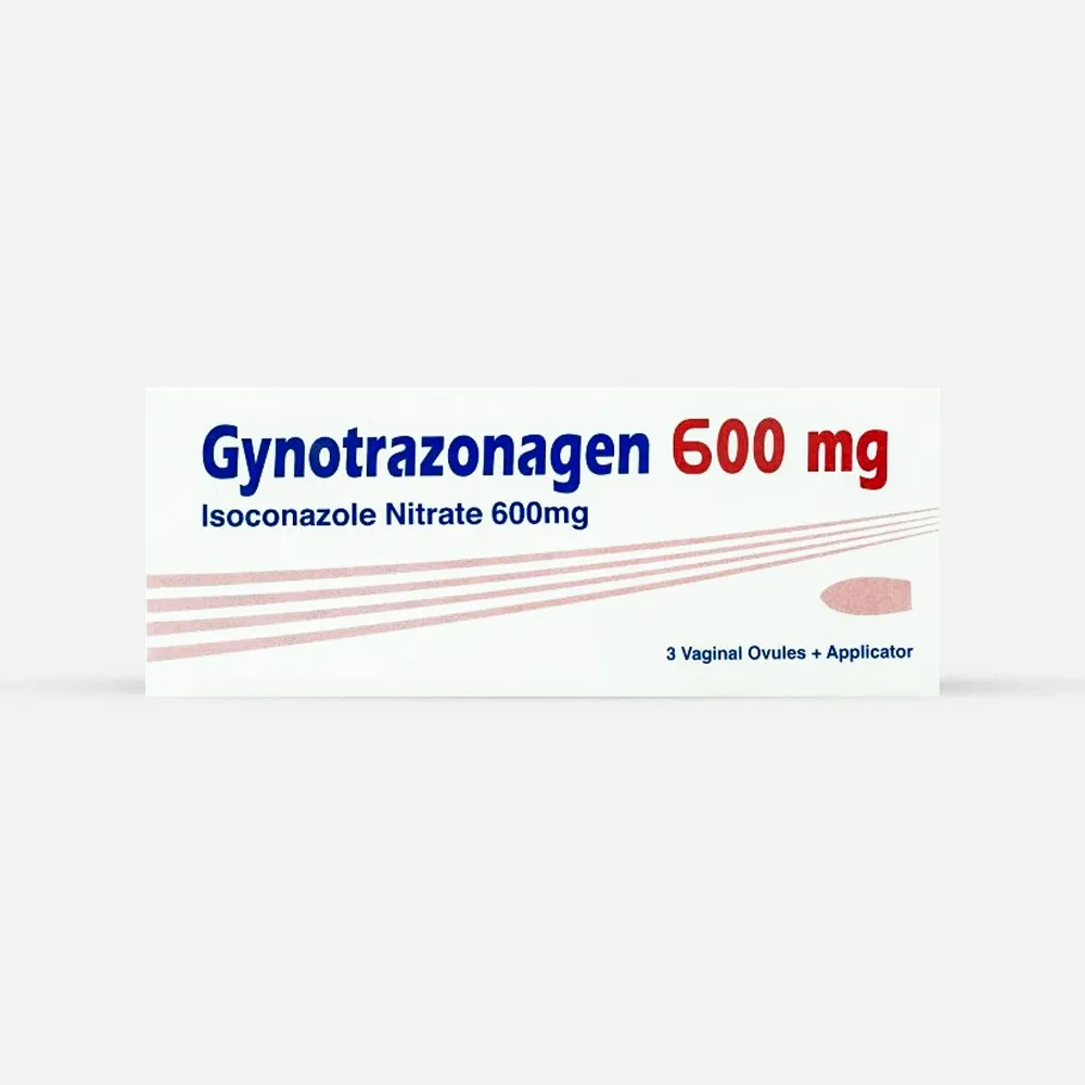 GYNOTRAZONAGEN 600 MG 3 VAG