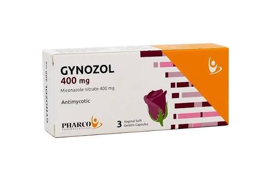 GYNOZOL 400 MG 3 VAG TAB س.ج