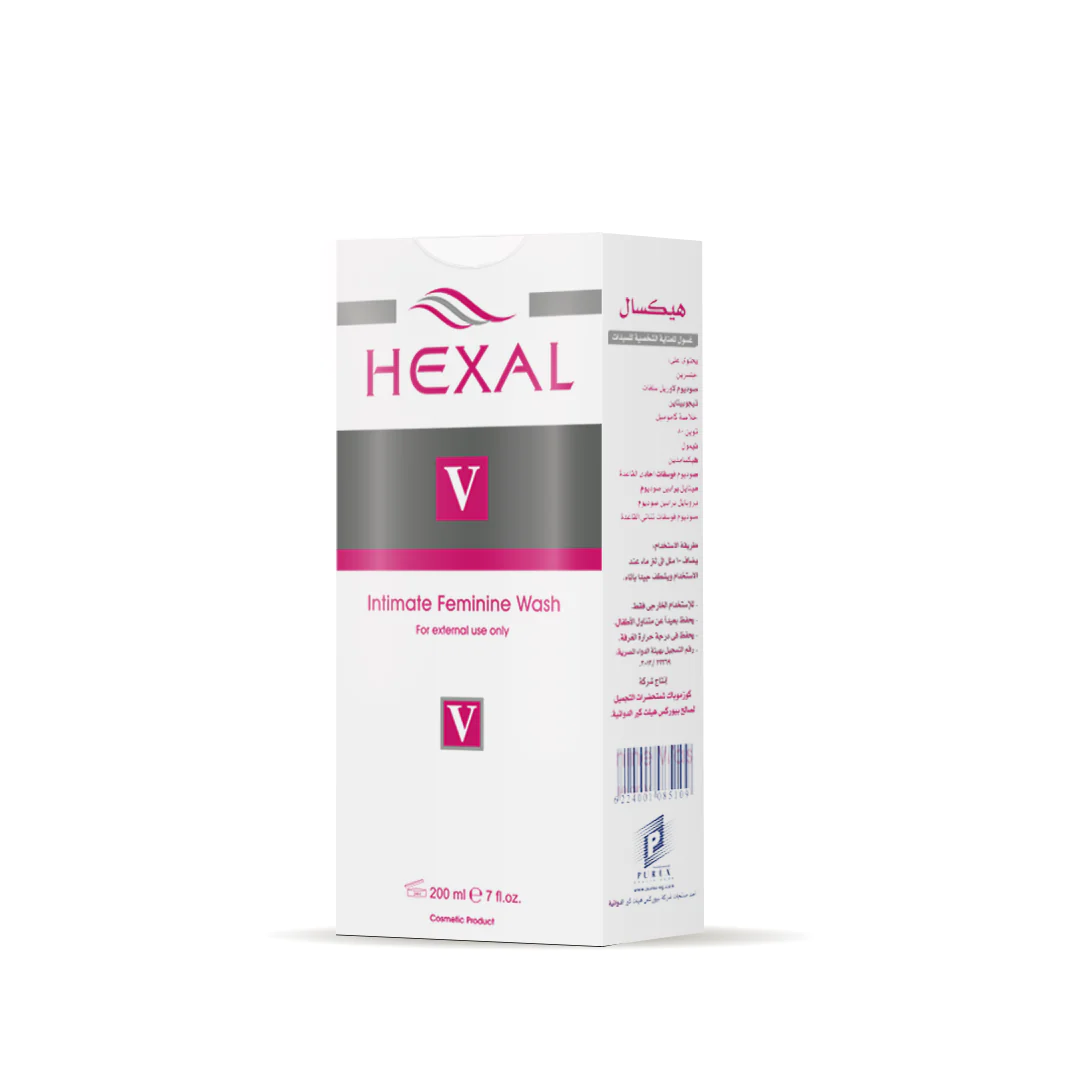 HEXAL FEMININE WASH LIQID 200 ML س.ج