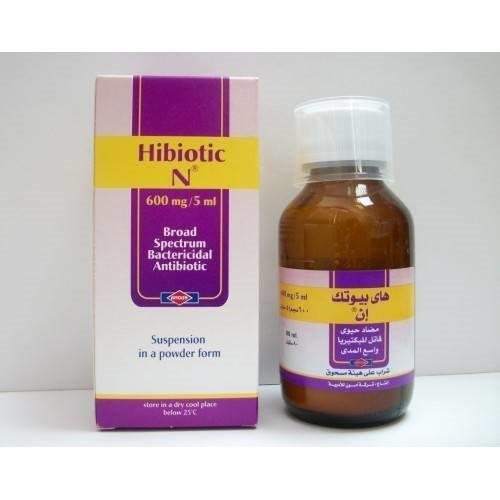 HIBIOTIC - N 642 MG /5 ML SUSP 80 ML