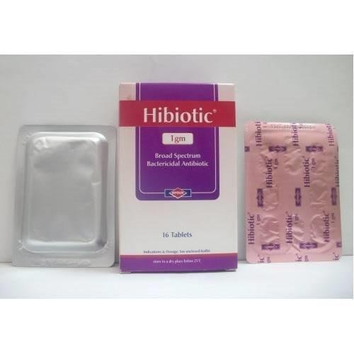 HIBIOTIC 1000 MG 16 TAB س.ج