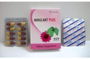IMMULANT PLUS 200 MG 20 CAP