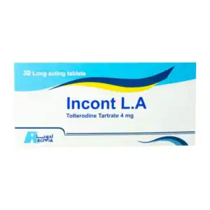 INCONT LA 4 MG 30 TAB