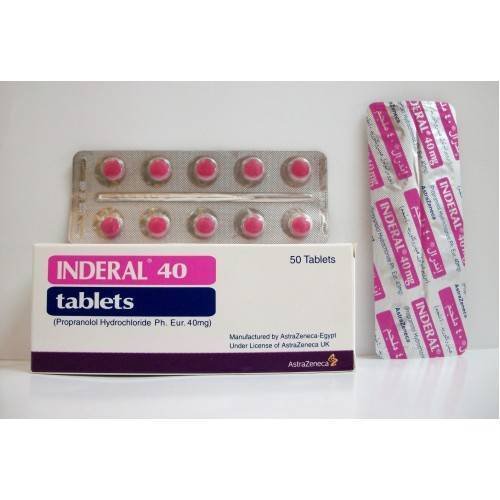 INDERAL 40 MG 50 TAB