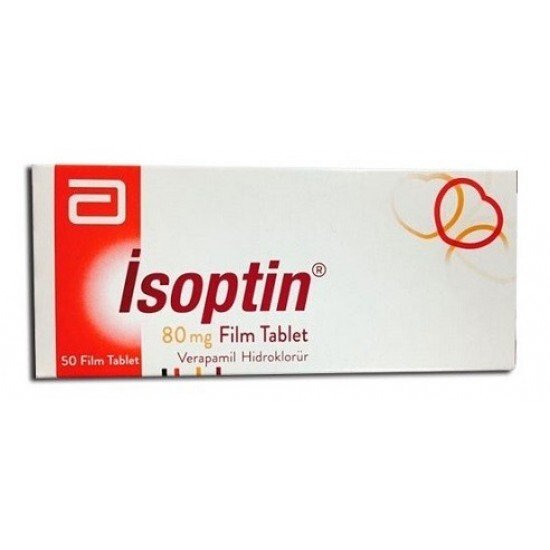 ISOPTIN 80 MG 30 TAB س.ج