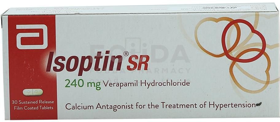 ISOPTIN SR RETARD 240 MG 30 TAB