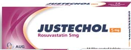 JUSTECHOL 5 MG 28 TAB