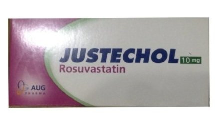 JUSTECHOL 10 MG 14 TAB س ج