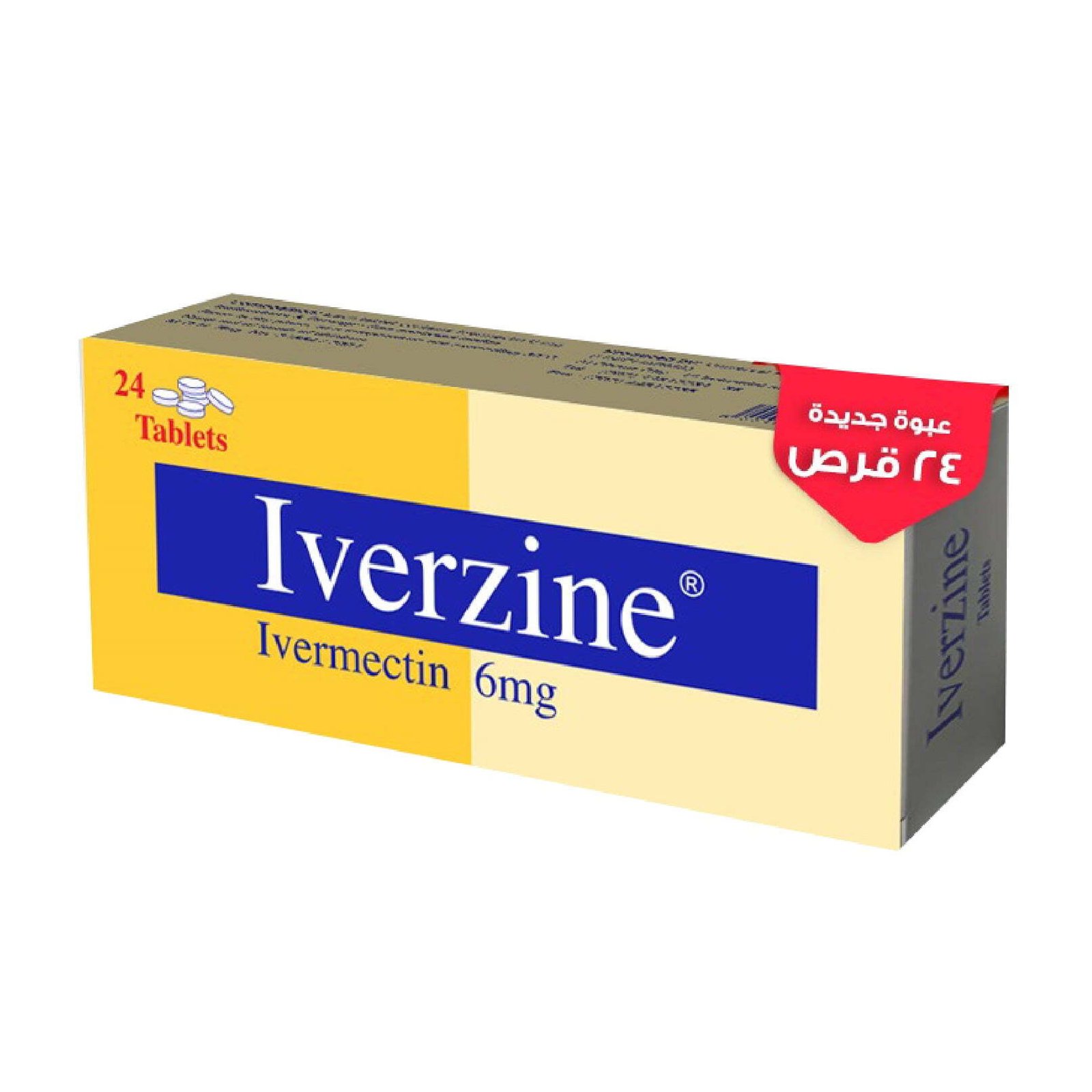 IVERZINE 6 MG 24 TAB