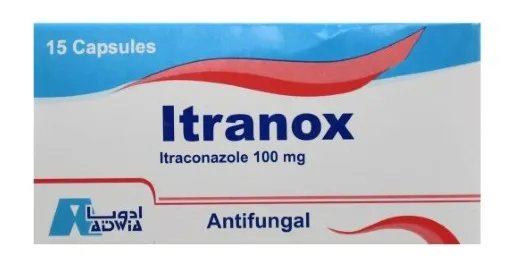 ITRANOX 100 MG 15 CAP