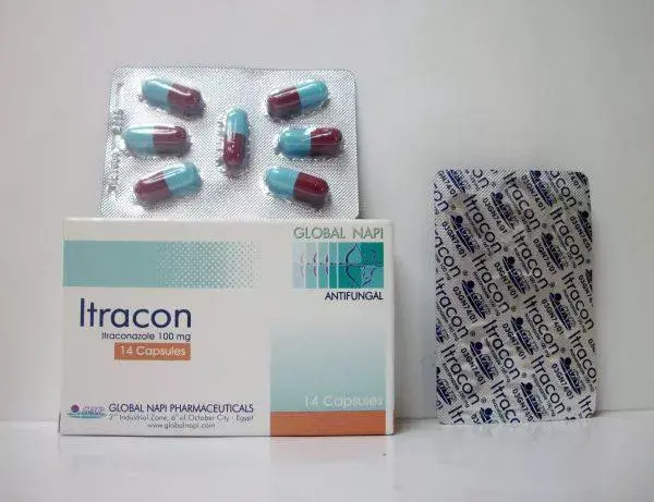 ITRACON 100 MG 14 CAP