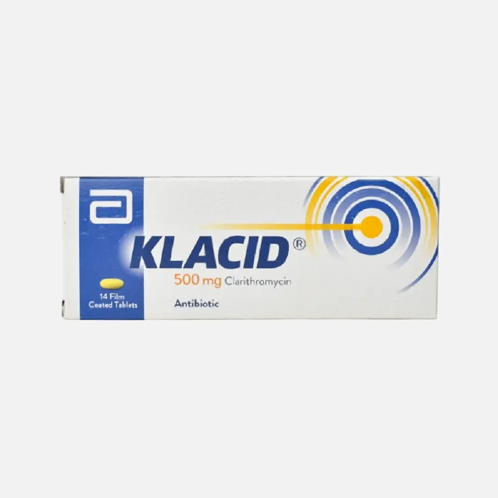 KLACID 500 MG 14 TAB س.ج