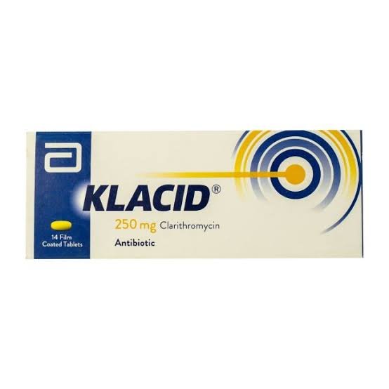 KLACID 250 MG 14 TAB س ج