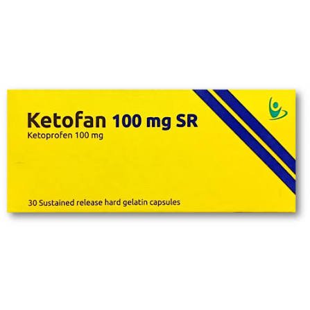 KETOFAN SR 100 MG 30 CAP