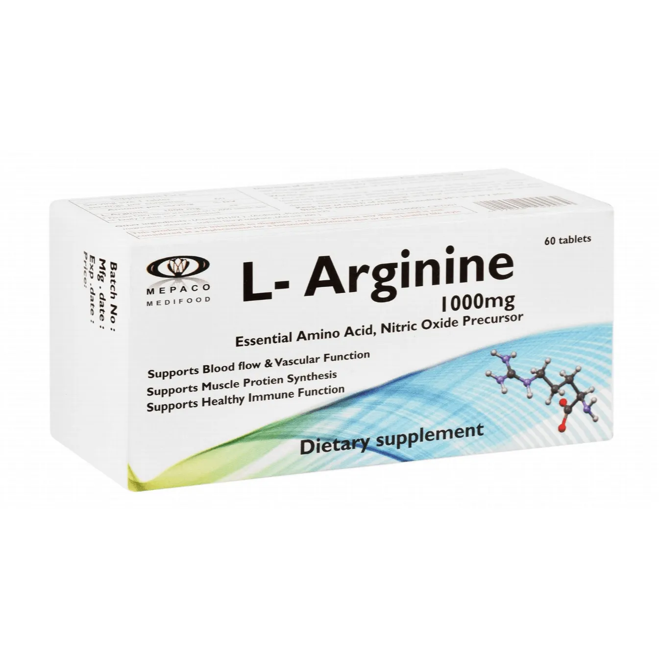 L - ARGININE 1000 MG MARVEL 30 TAB