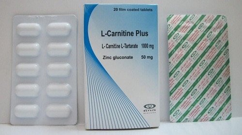 L - CARNITINE PLUS 1000 MG 20 CAP س.ج