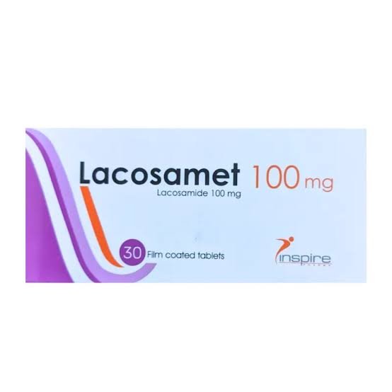LACOSAMET 100 MG 30 TAB