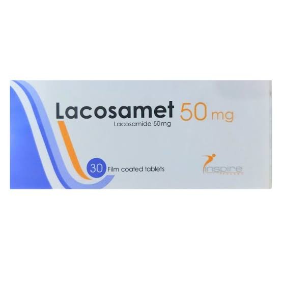LACOSAMET 50 MG 30 TAB