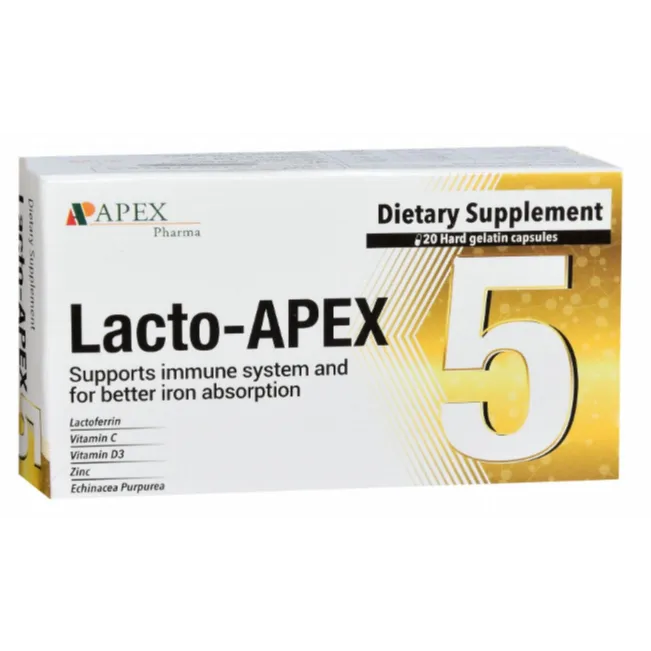 LACTO - APEX 5 20 CAPS س.ج