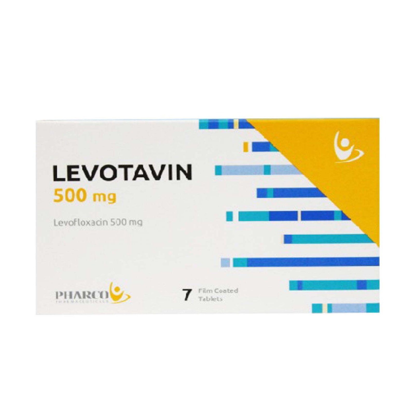 LEVOTAVIN 500 MG 7 TAB