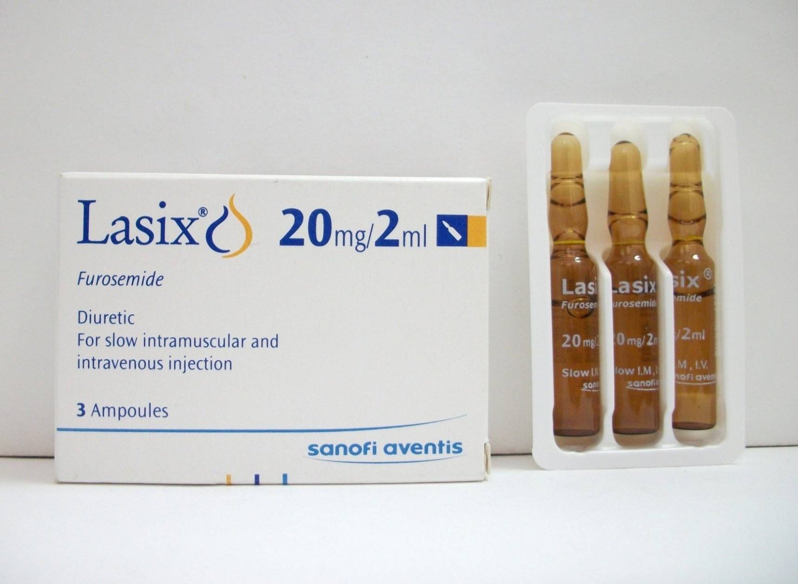 LASIX 20 MG/2 ML 3 AMP س.ج